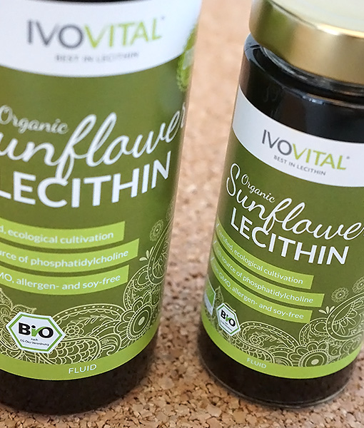 Organic sunflower lecithin, fluid • IVOVITAL Lecithin Shop Buy