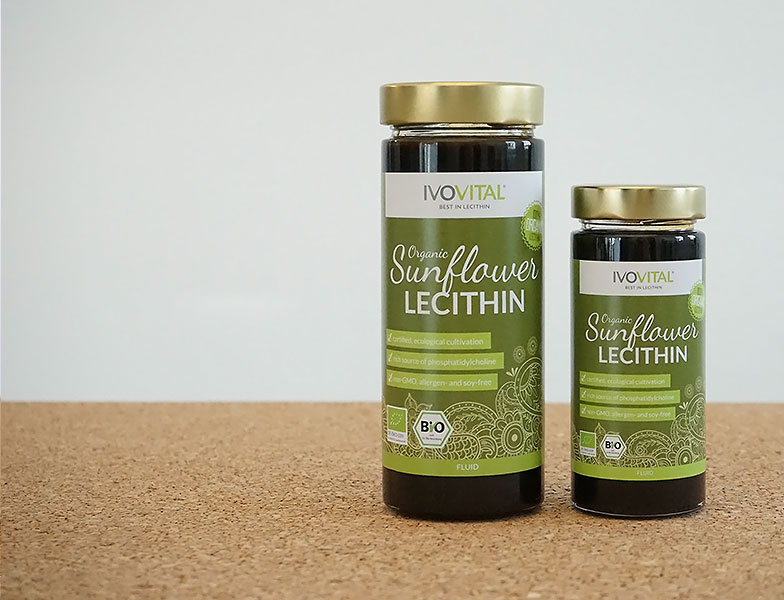 Organic sunflower lecithin, fluid • IVOVITAL Lecithin Shop Buy